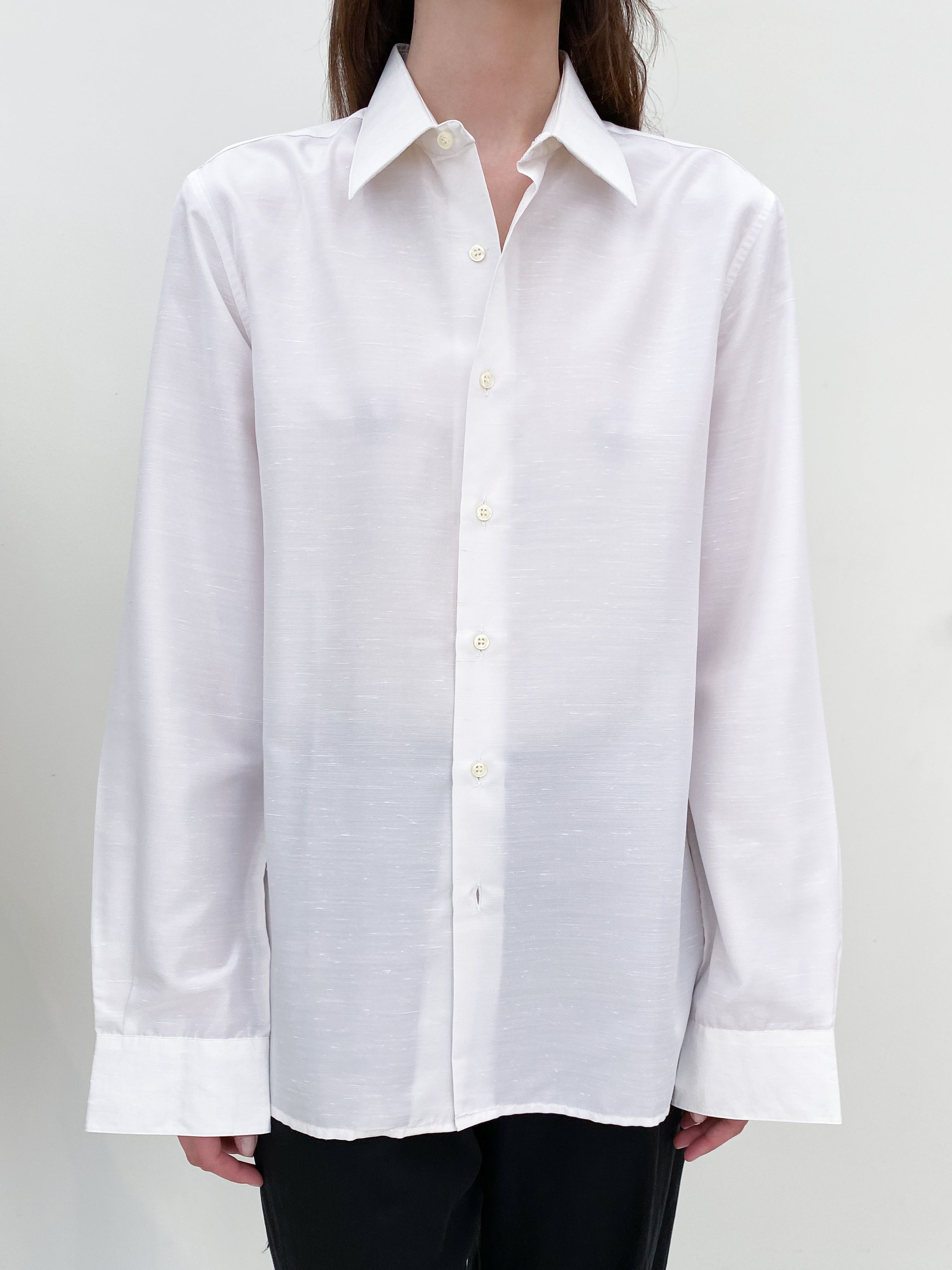 Silk/poly shirt
