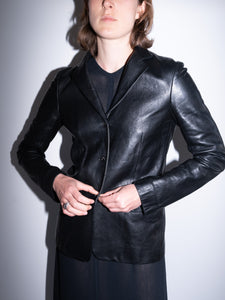 Leather jacket