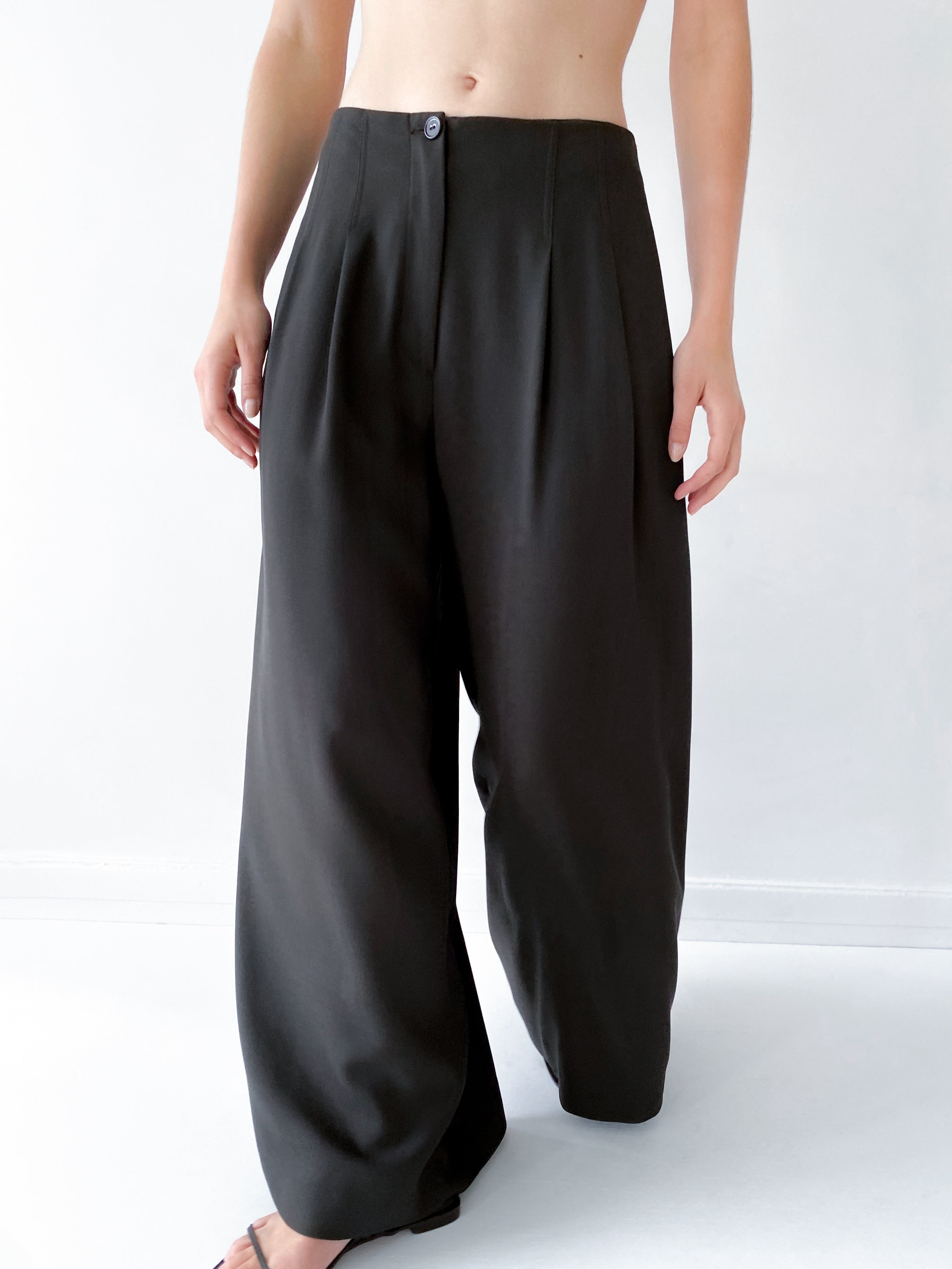 Luciano Soprani large trousers