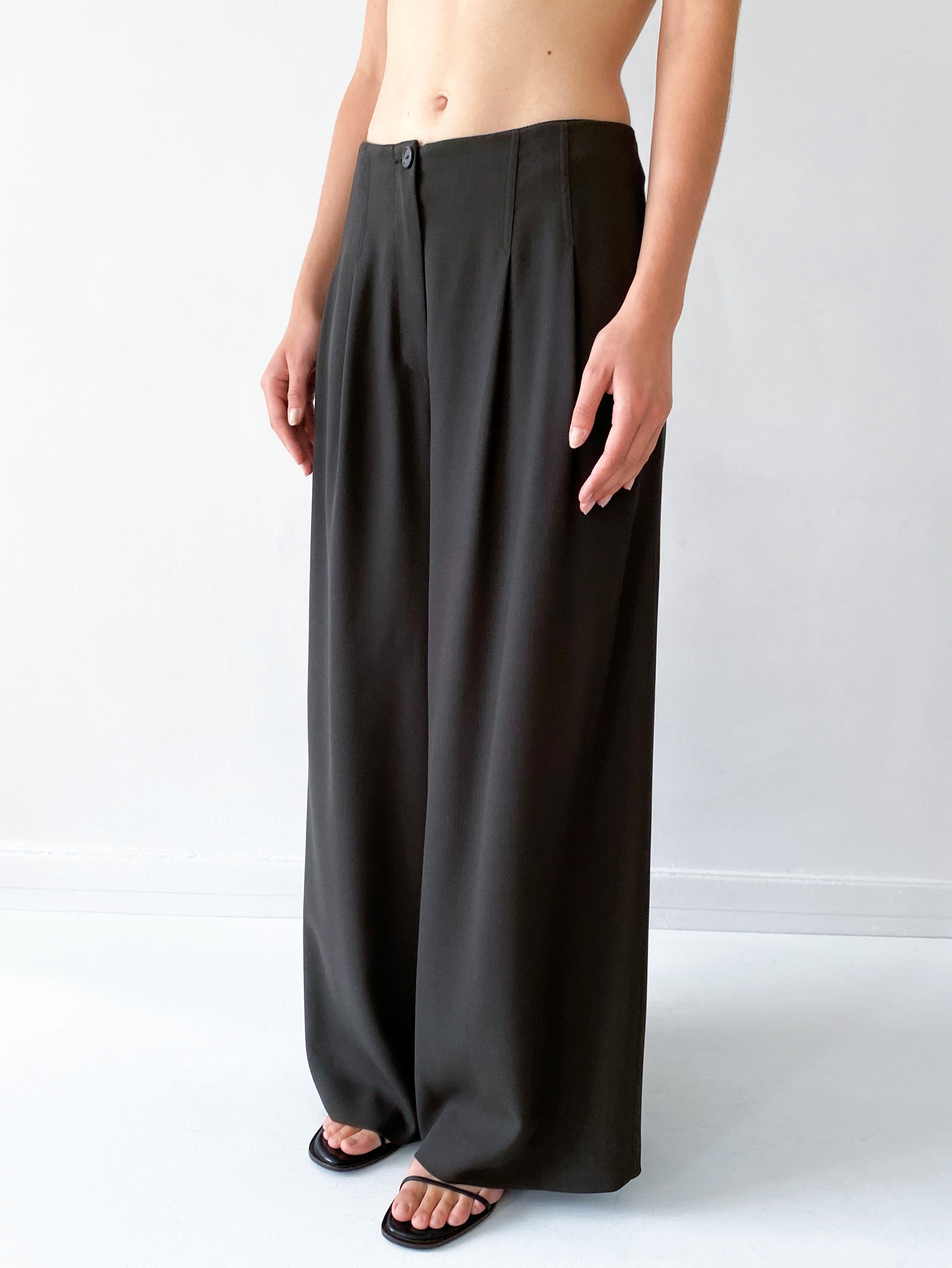 Luciano Soprani large trousers