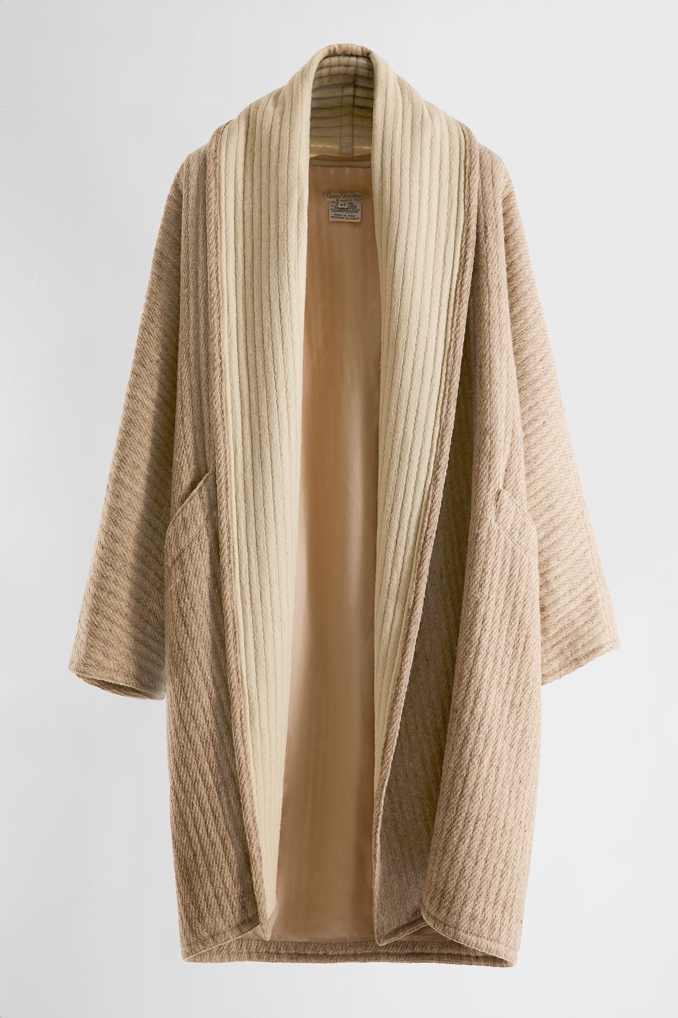 Gianni Versace shawl coat