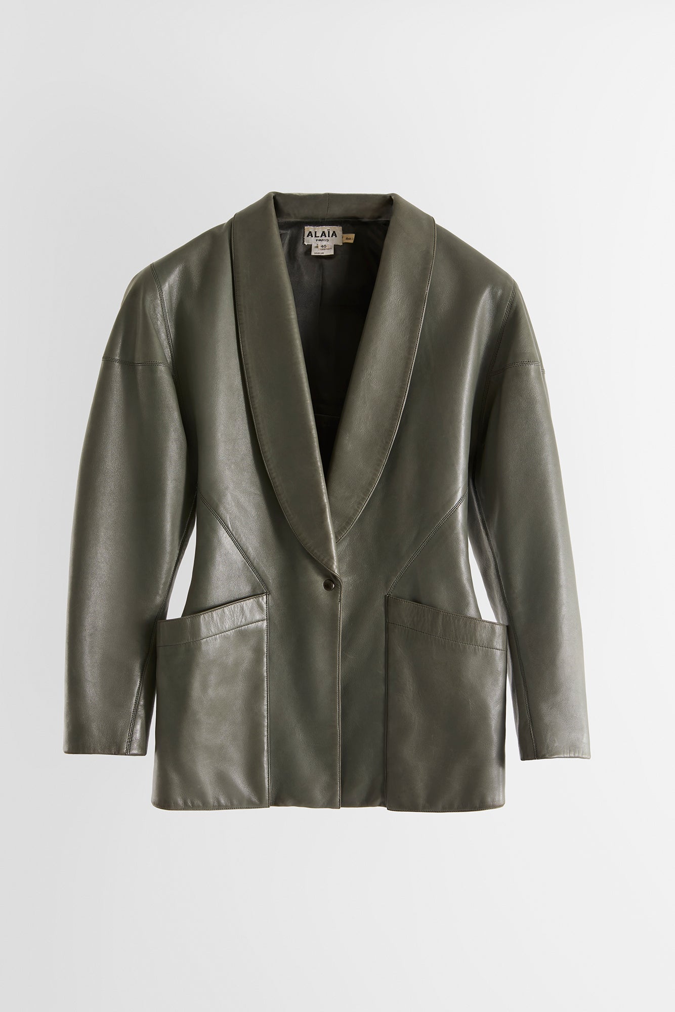 Alaïa leather jacket