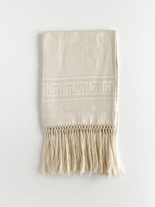 Vintage fringed towel