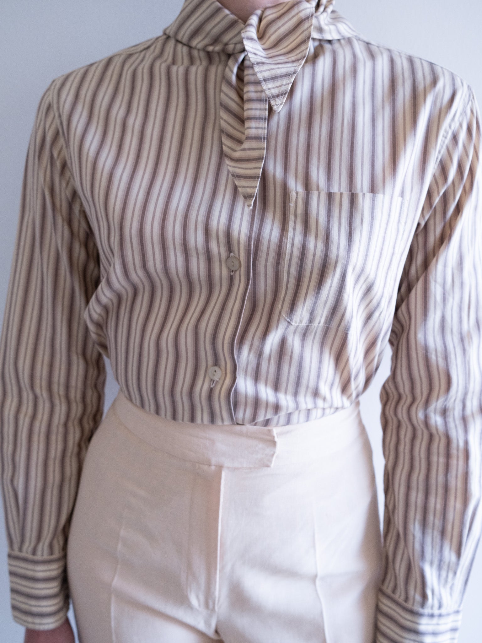 Roméo Gigli striped shirt