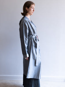 Shantung silk kimono