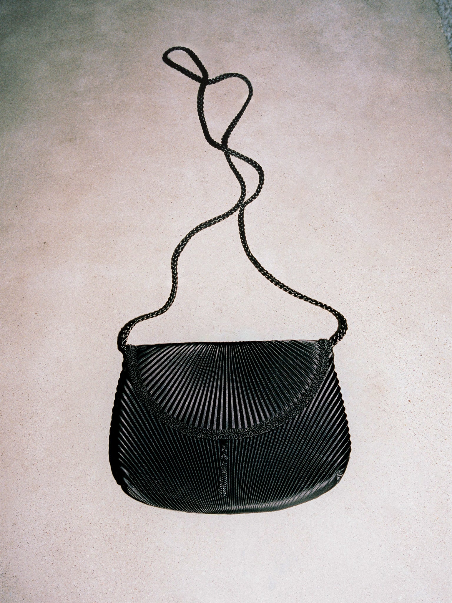 La Bagagerie pleated pouch