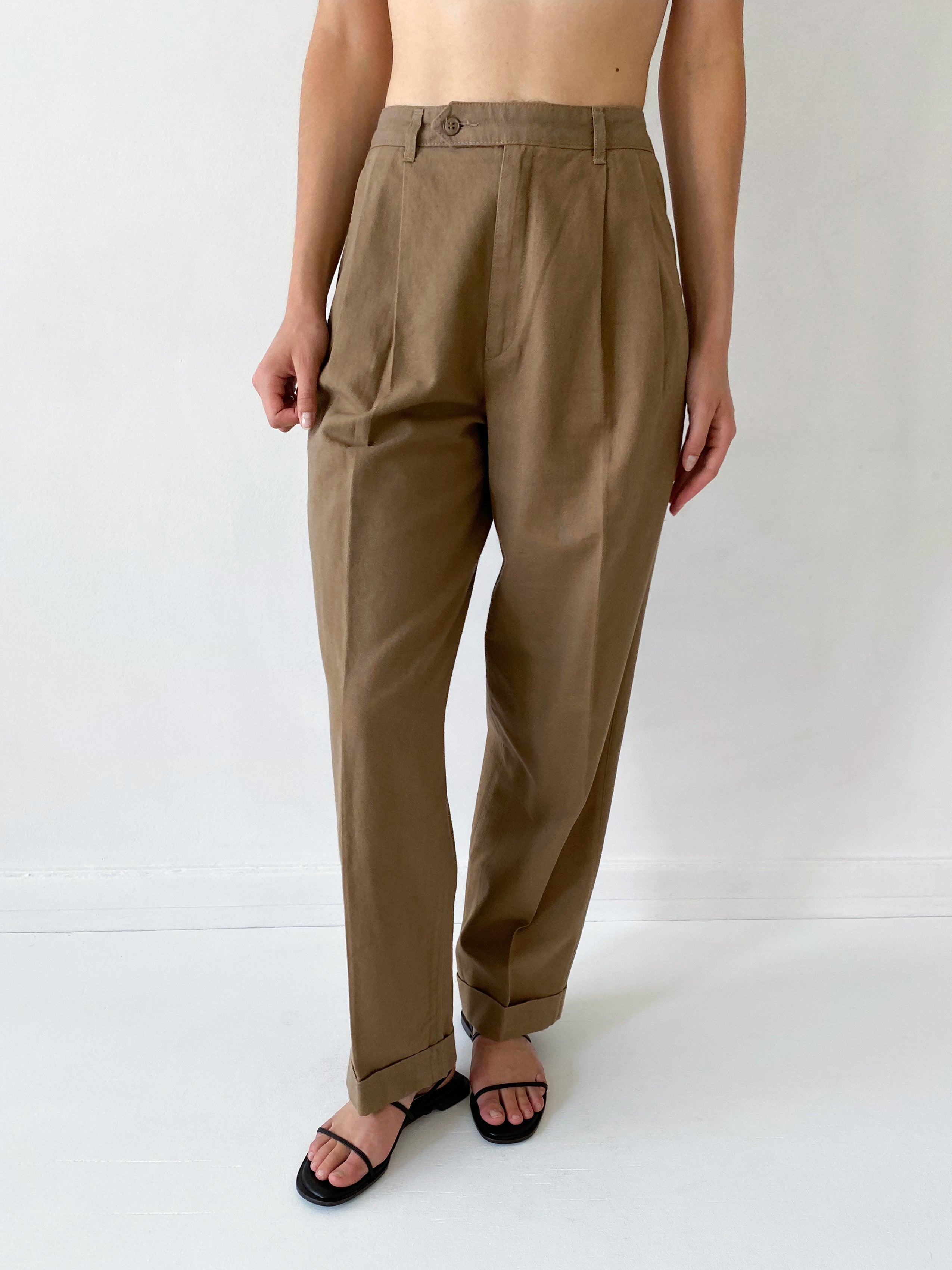 Vintage New Man cotton/linen trousers