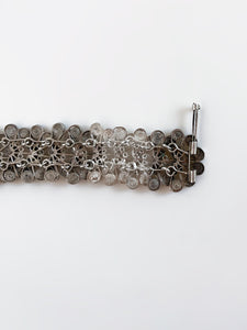 50's Silver filigree bracelet
