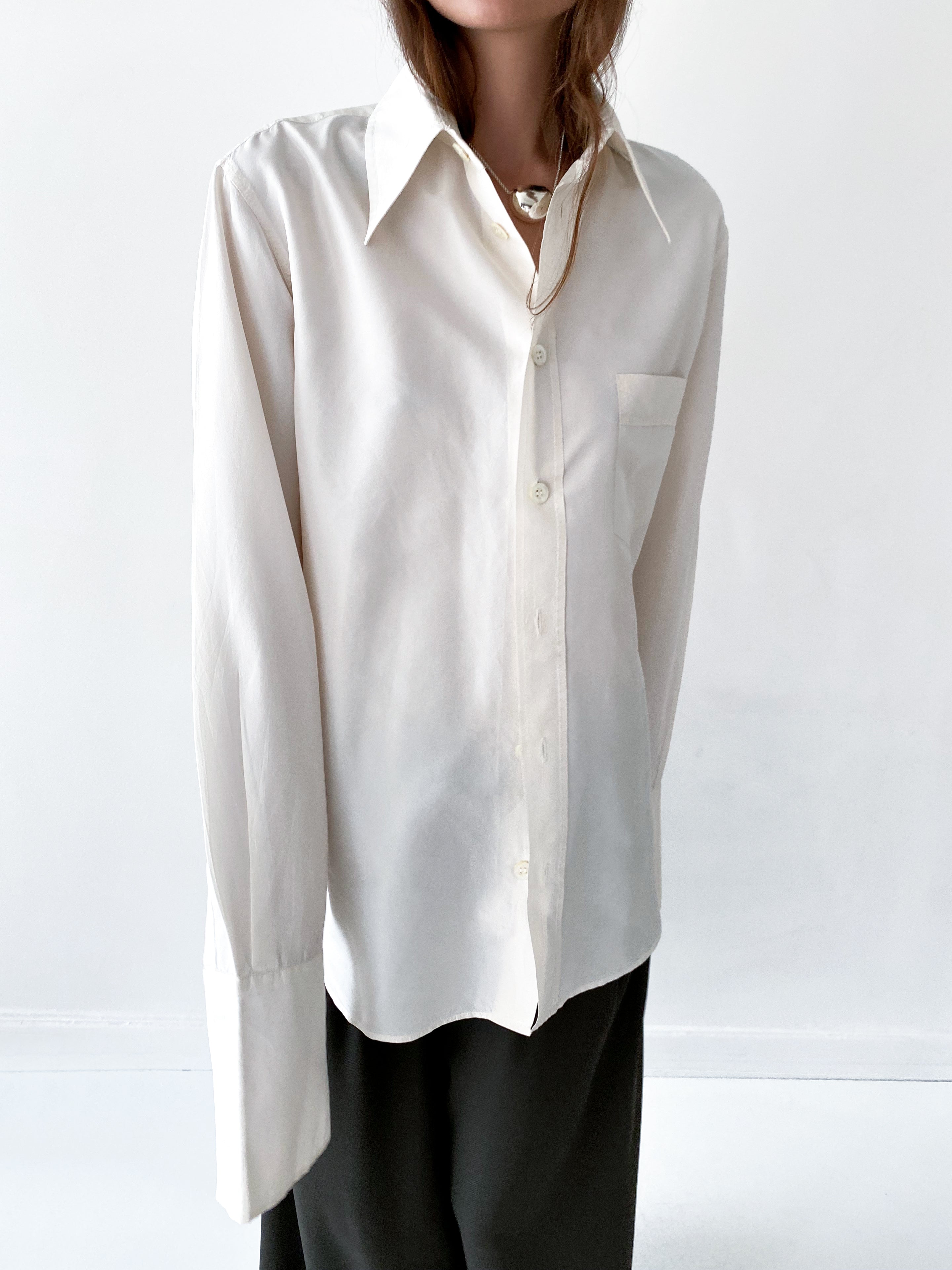 80's Dolce & Gabbana silk shirt
