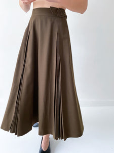 Vintage pleated skirt