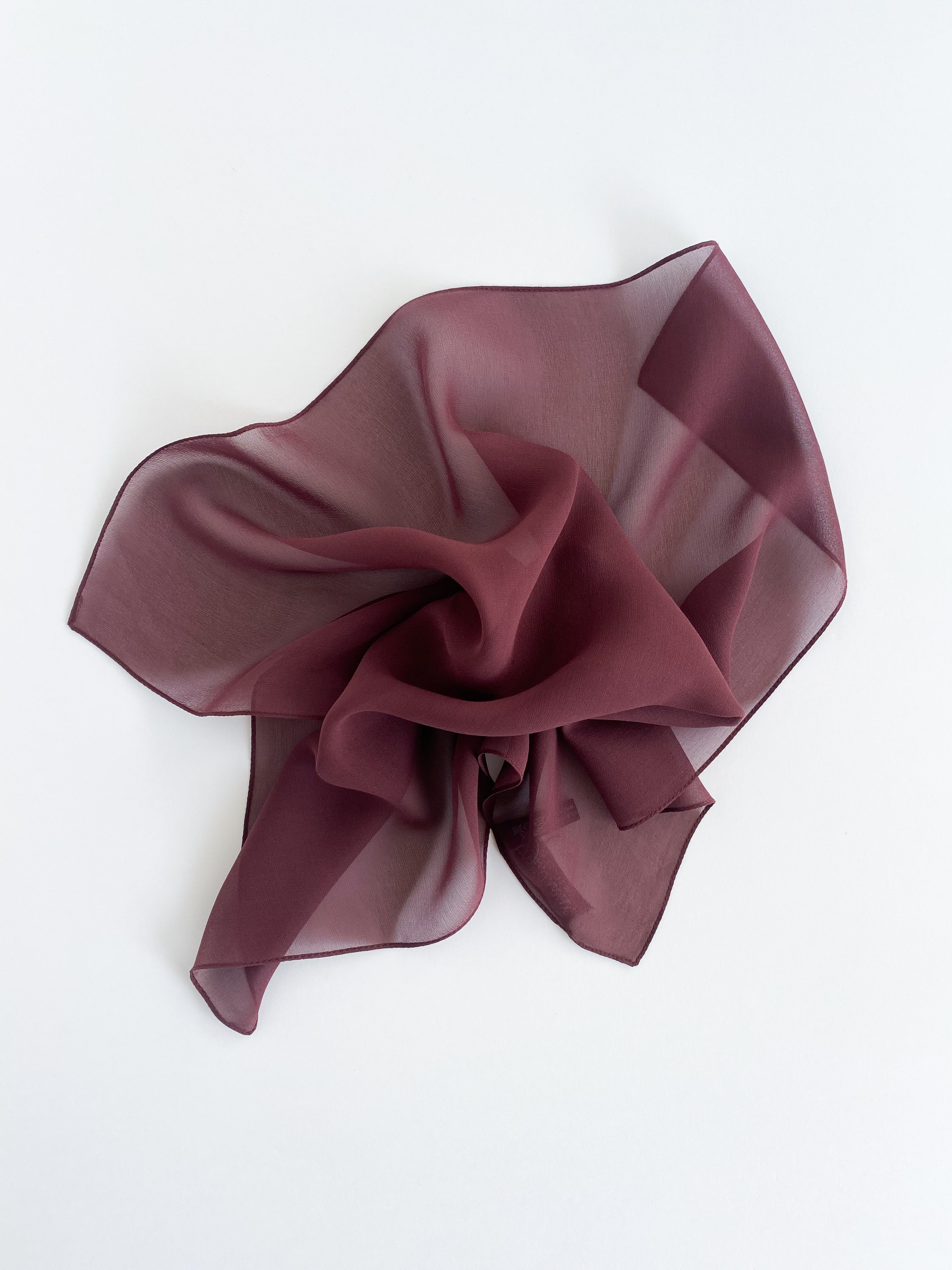 Armani silk scarf