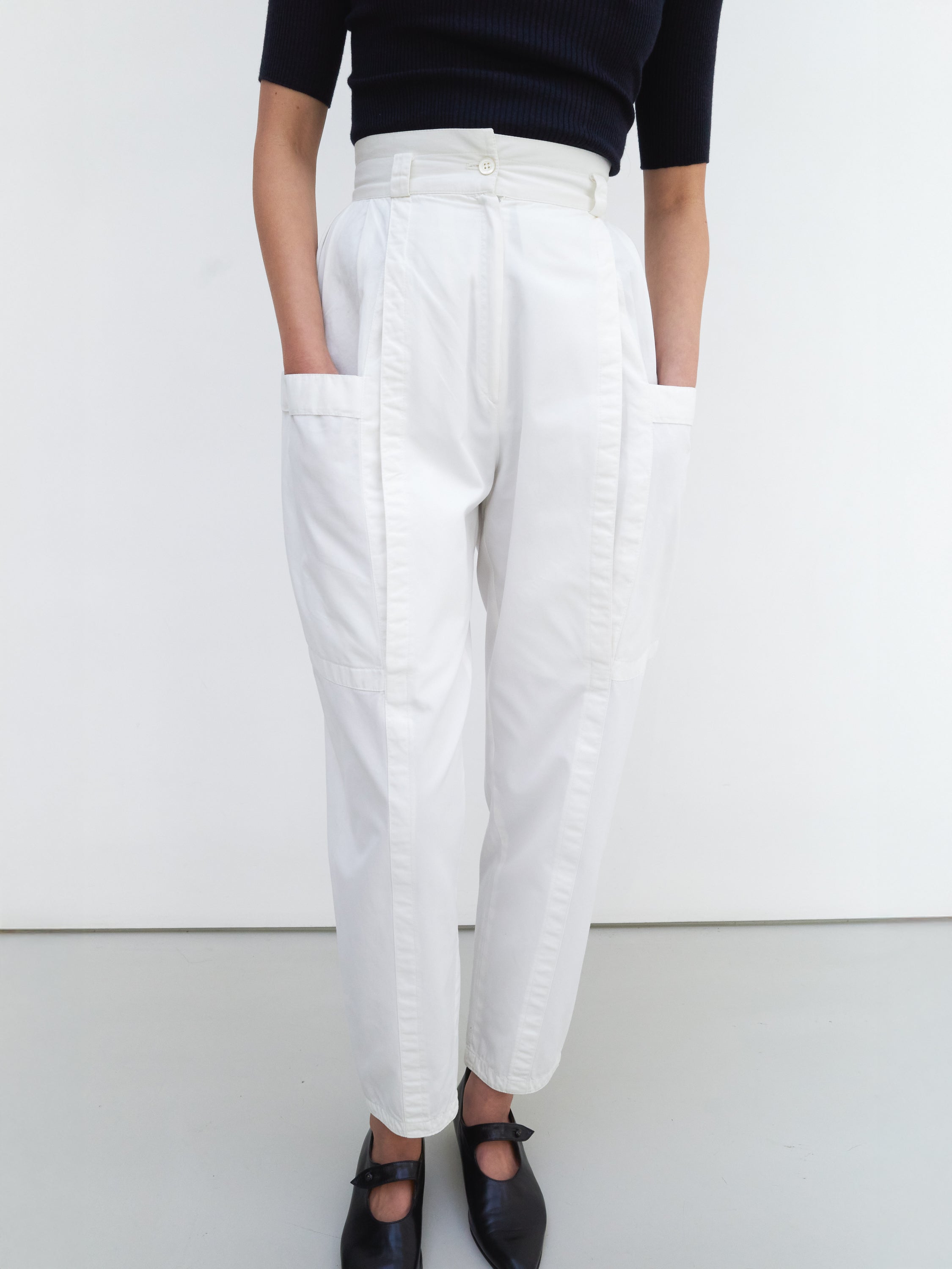 Gianni Versace cotton trousers