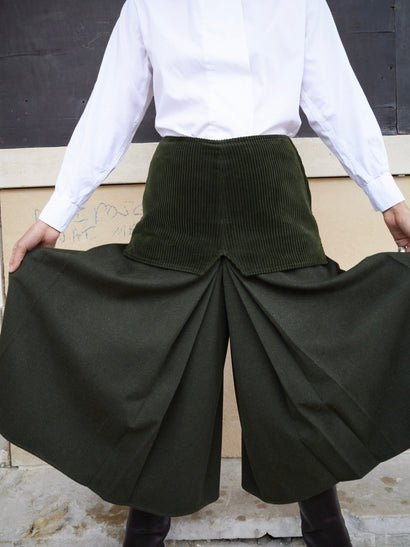 Gianni Versace pleated trousers