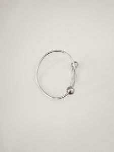 Silver bangle