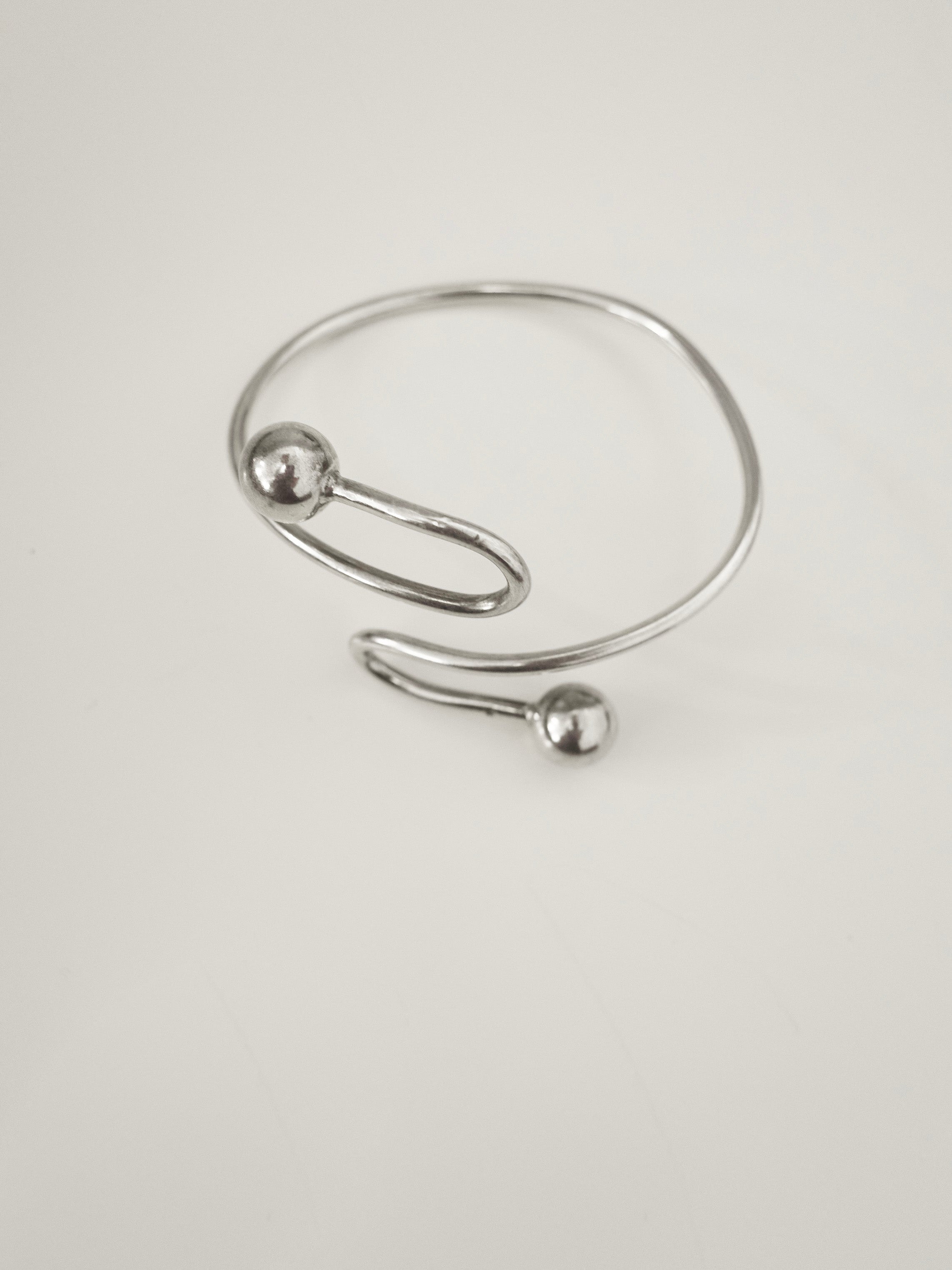 Silver bangle