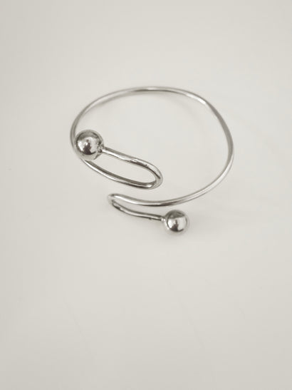 Silver bangle