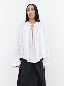 Antic cotton blouse