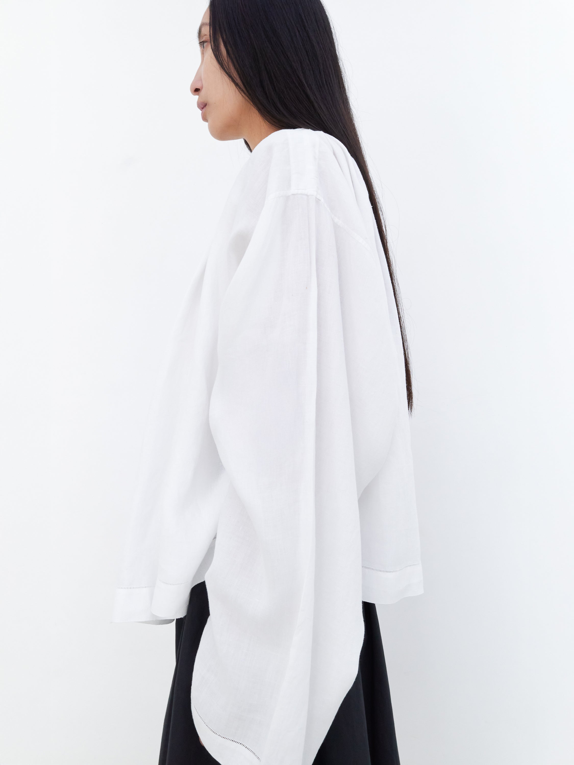 Antic cotton blouse