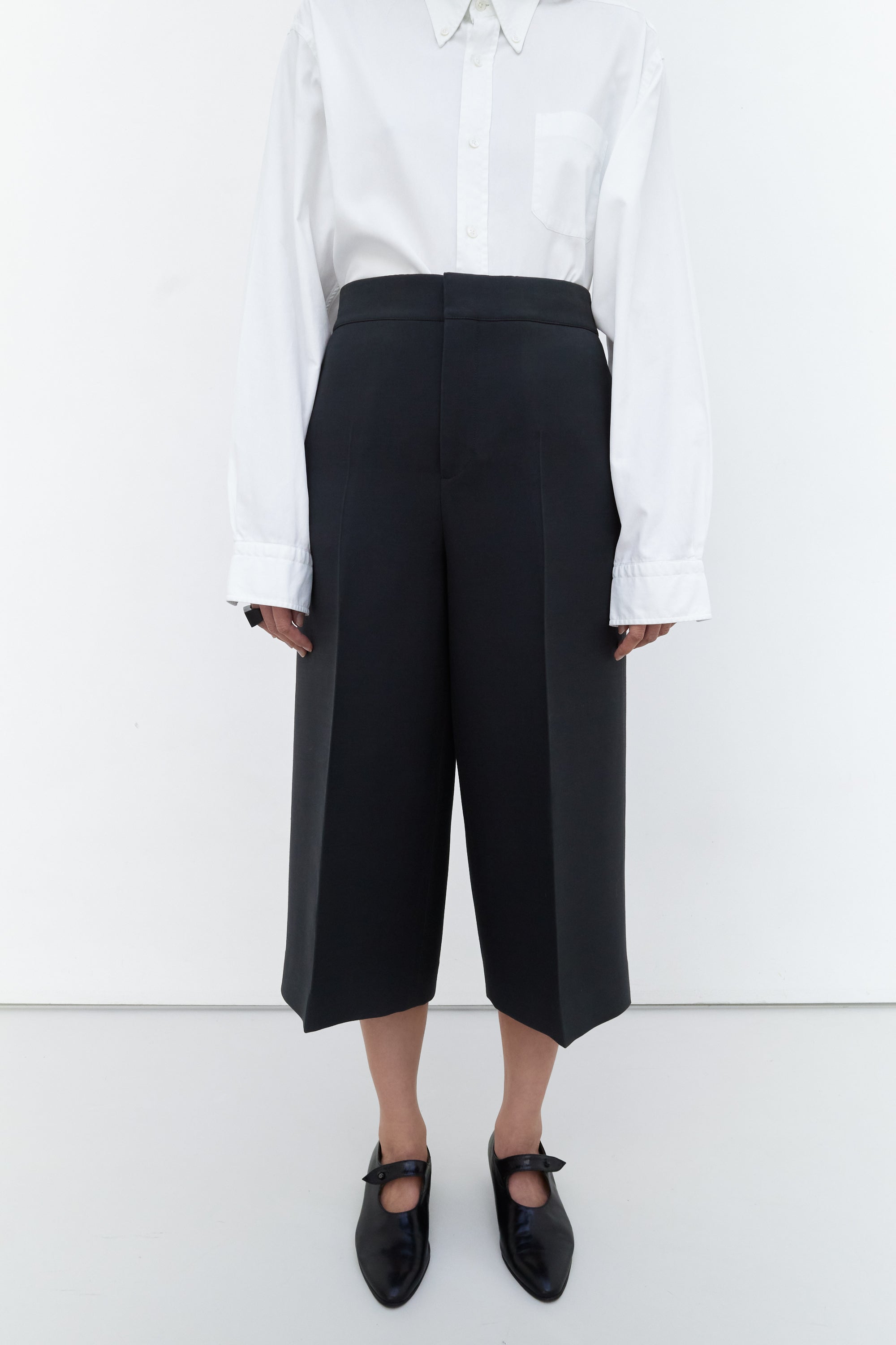 Christian Dior wool silk bermuda
