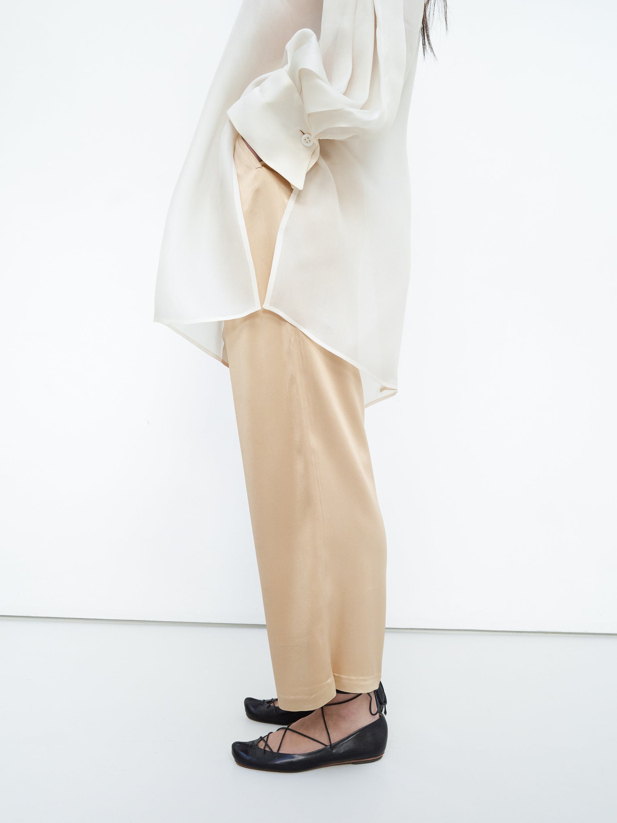 Giorgio Armani silk trousers