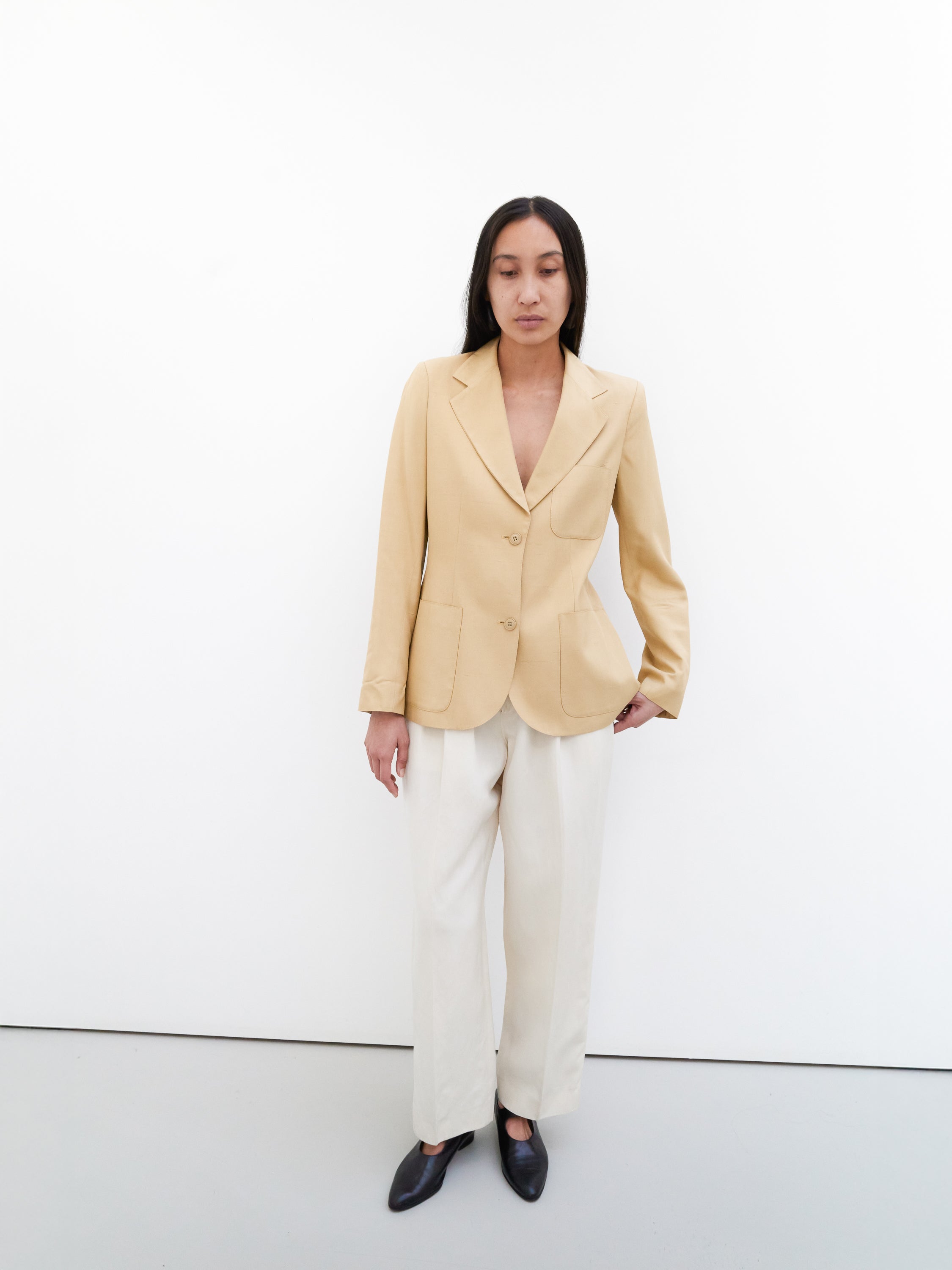 Max Mara silk blazer