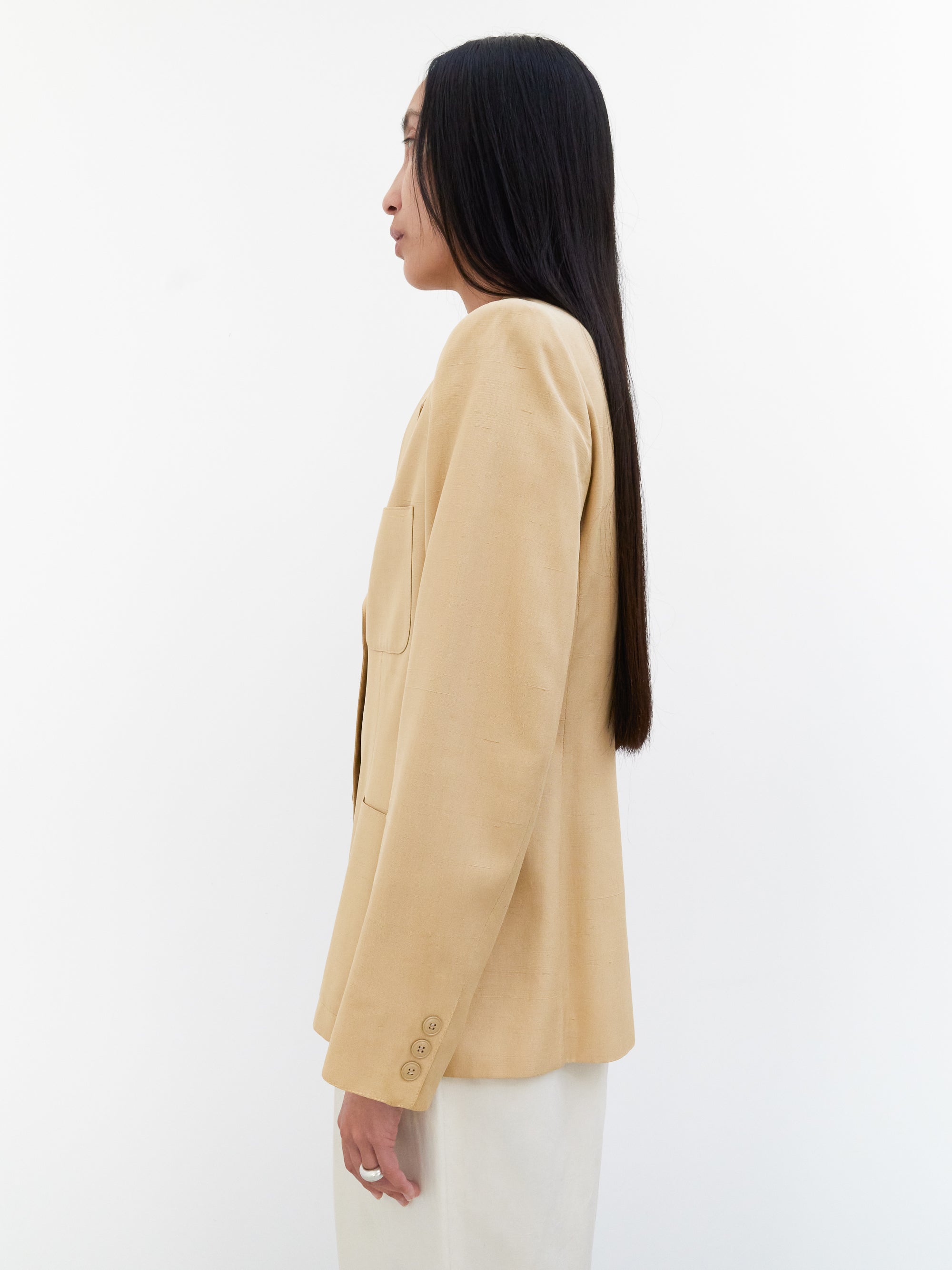 Max Mara silk blazer