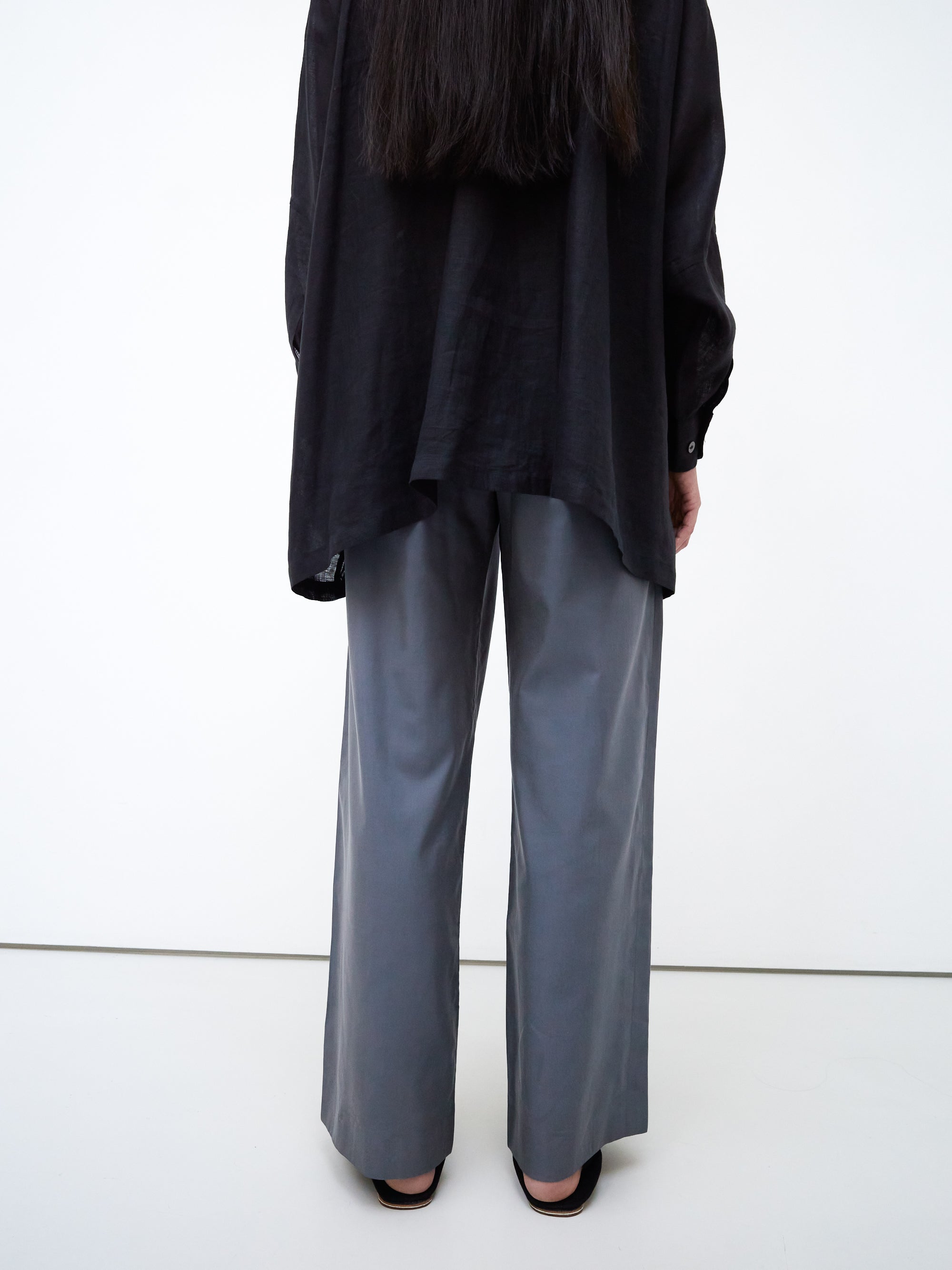 Mani cotton and silk trousers