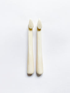 Bone pendant earrings