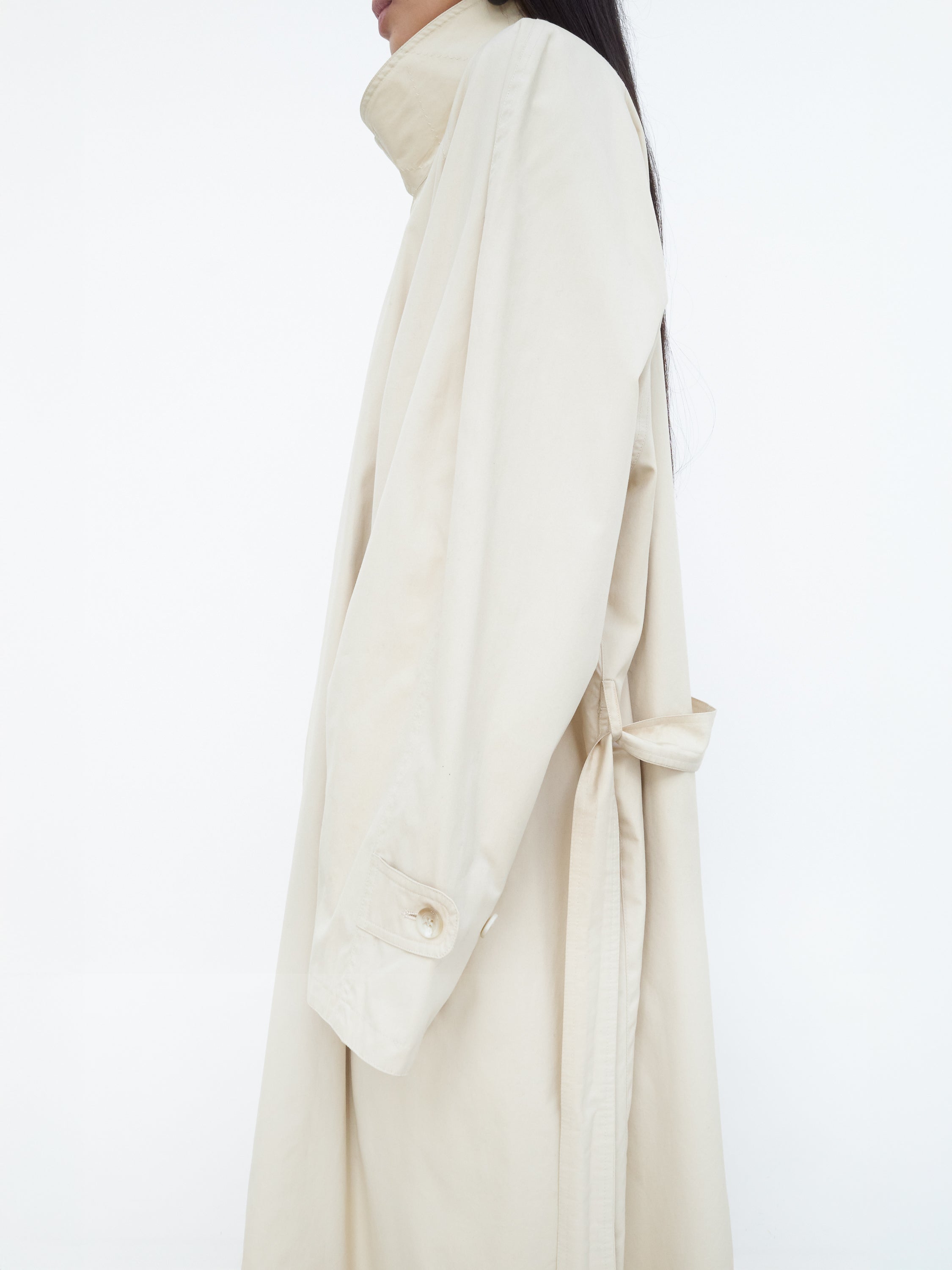 Giorgio Armani cotton trench