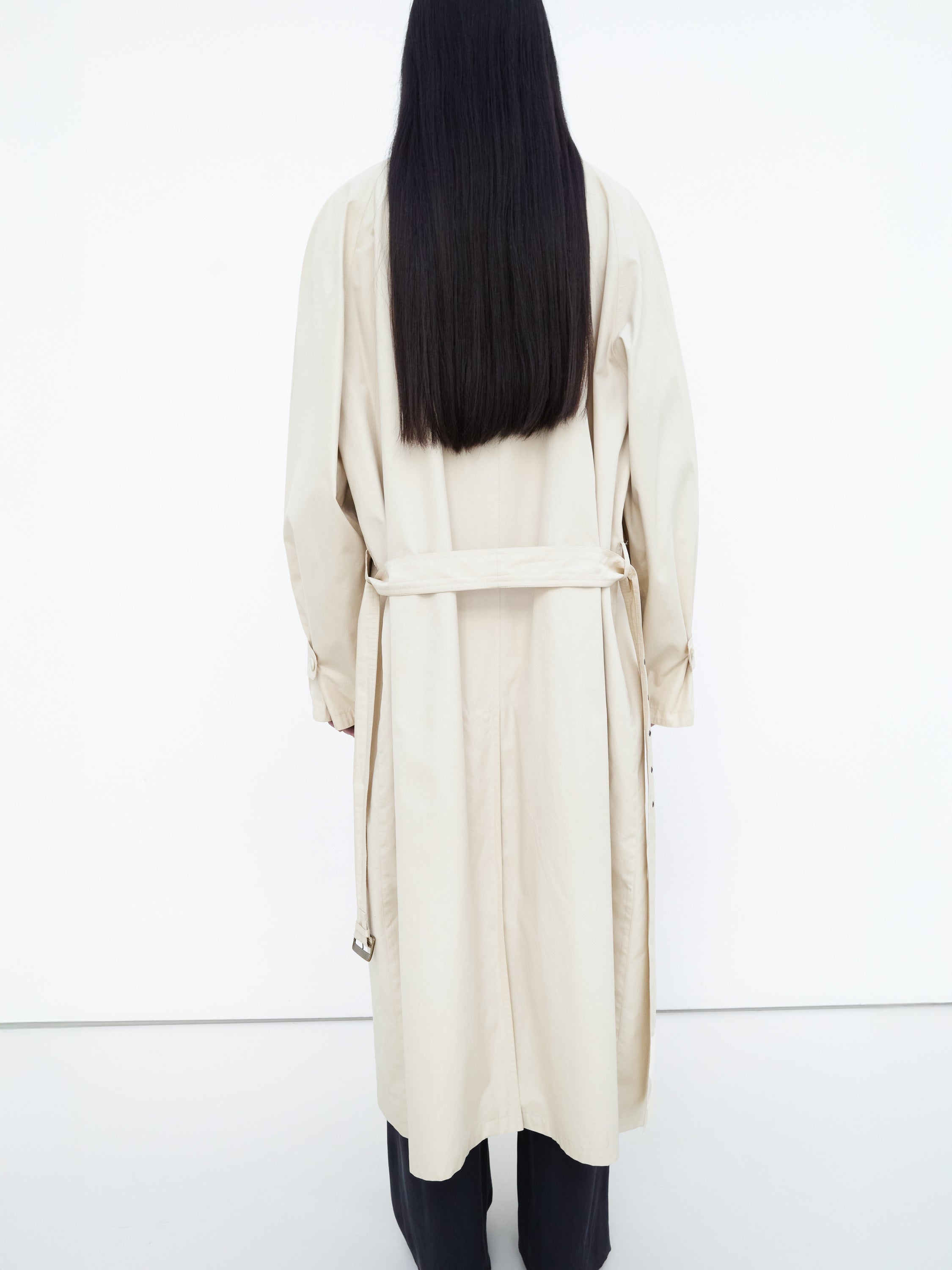 Giorgio Armani cotton trench