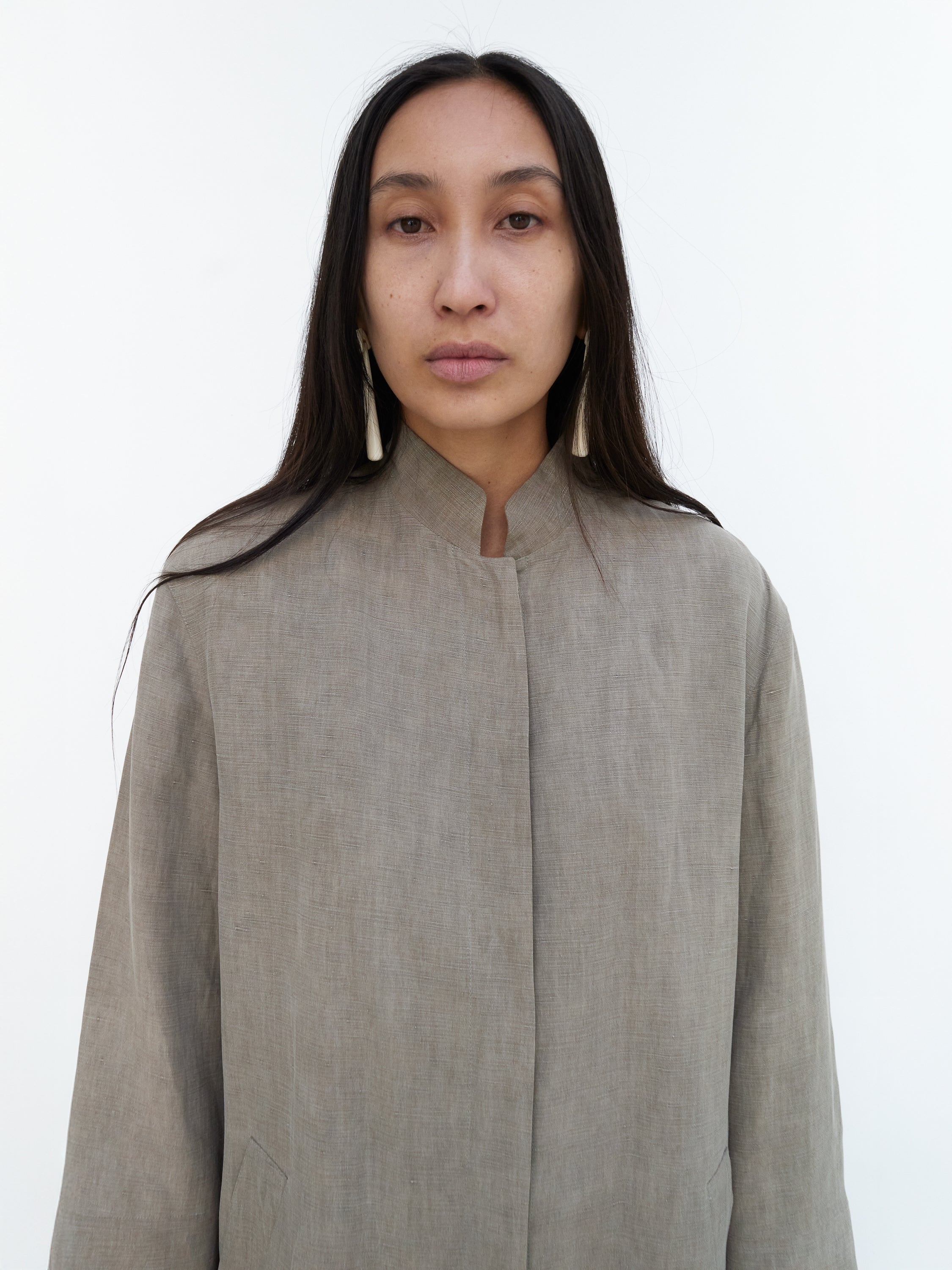 Giorgio Armani silk coat