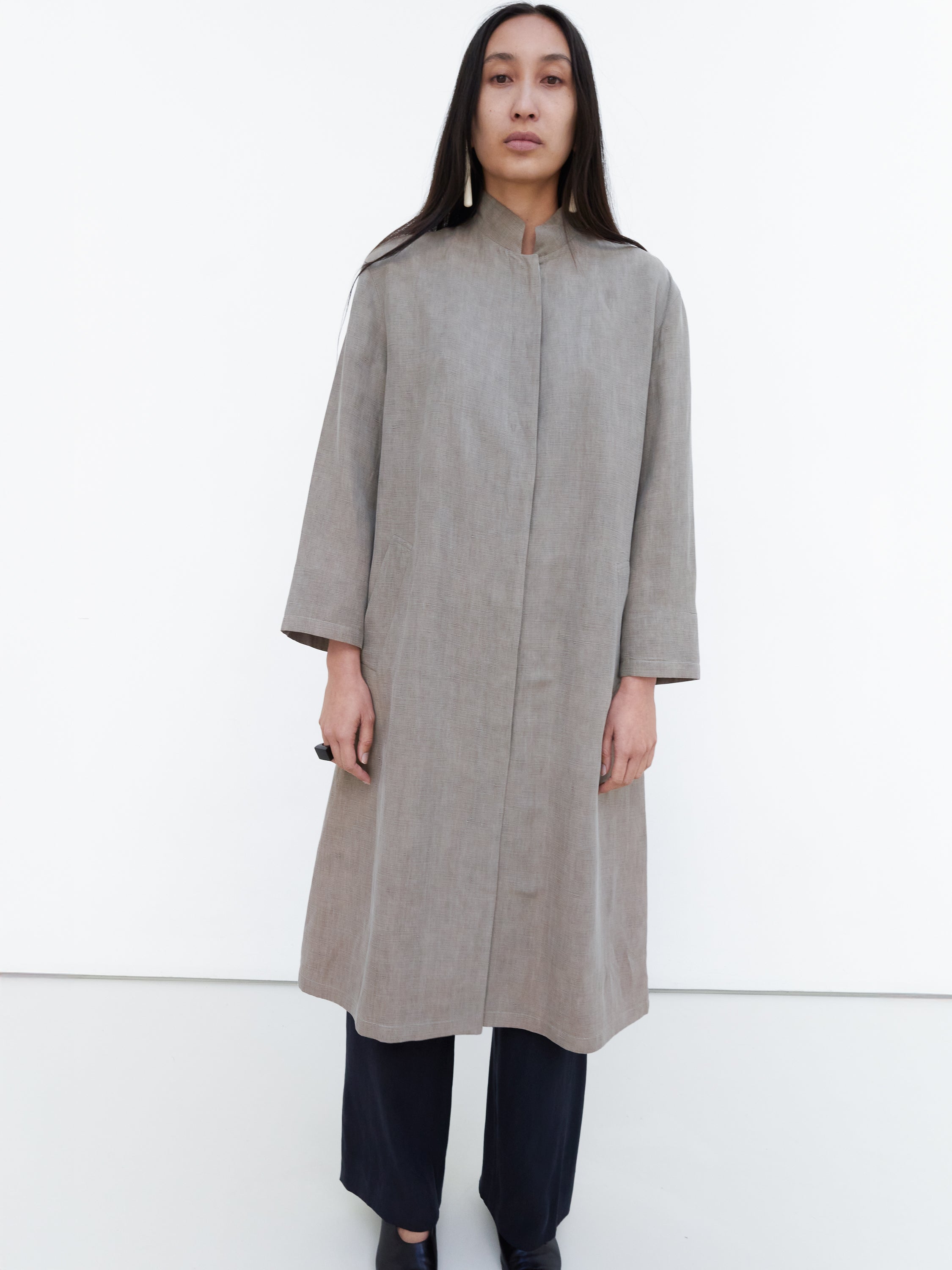 Giorgio Armani silk coat
