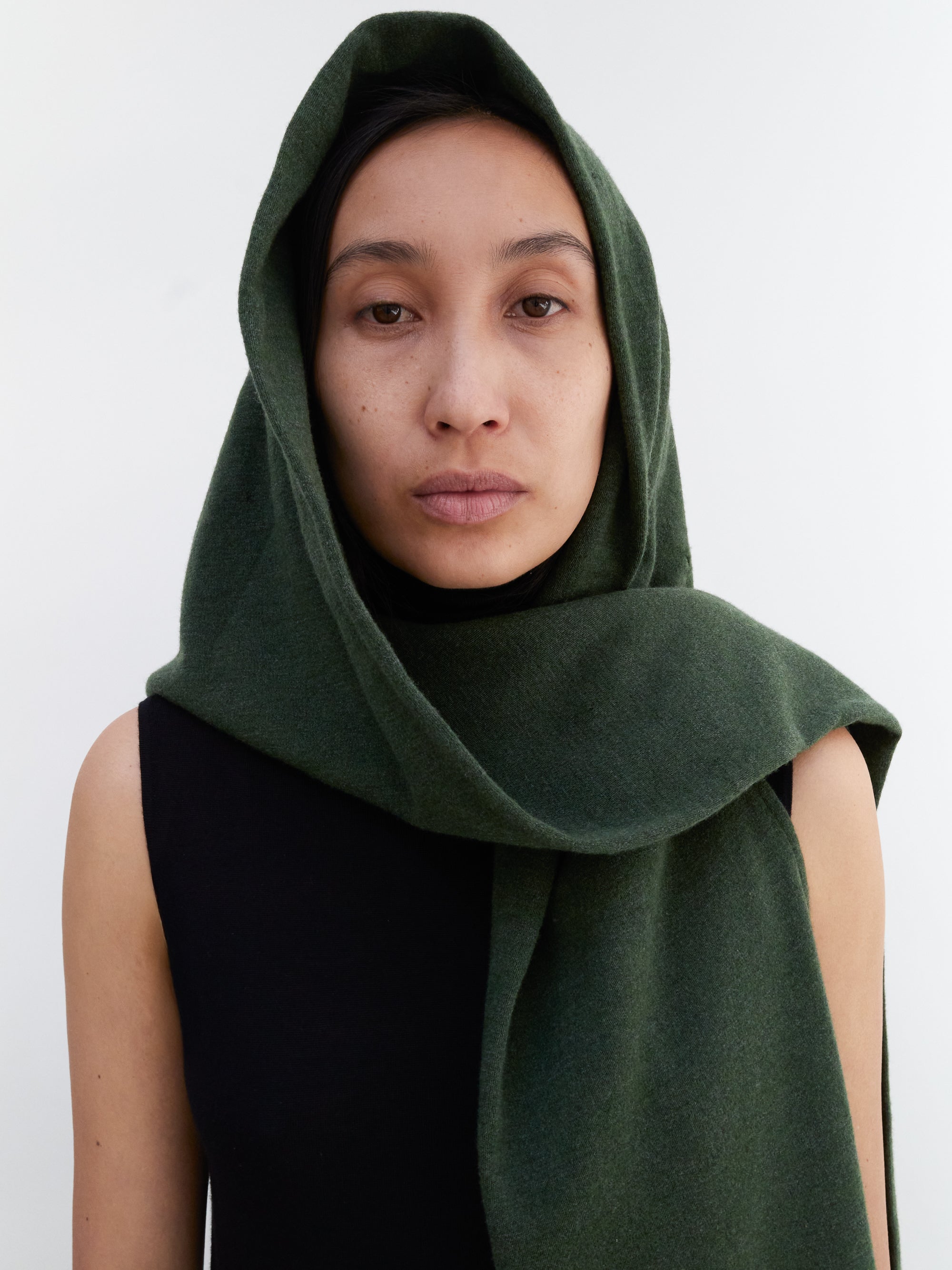 Saint Laurent hooded scarf