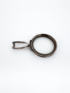 Silver magnifiying glass