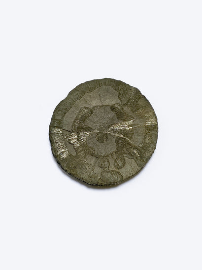 Pyrite round paperweight