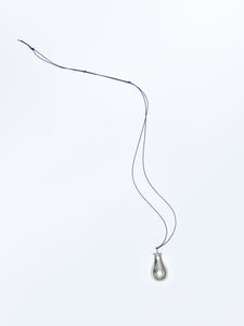 Silver pendant necklace