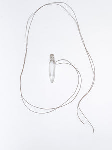 Crystal pendant necklace