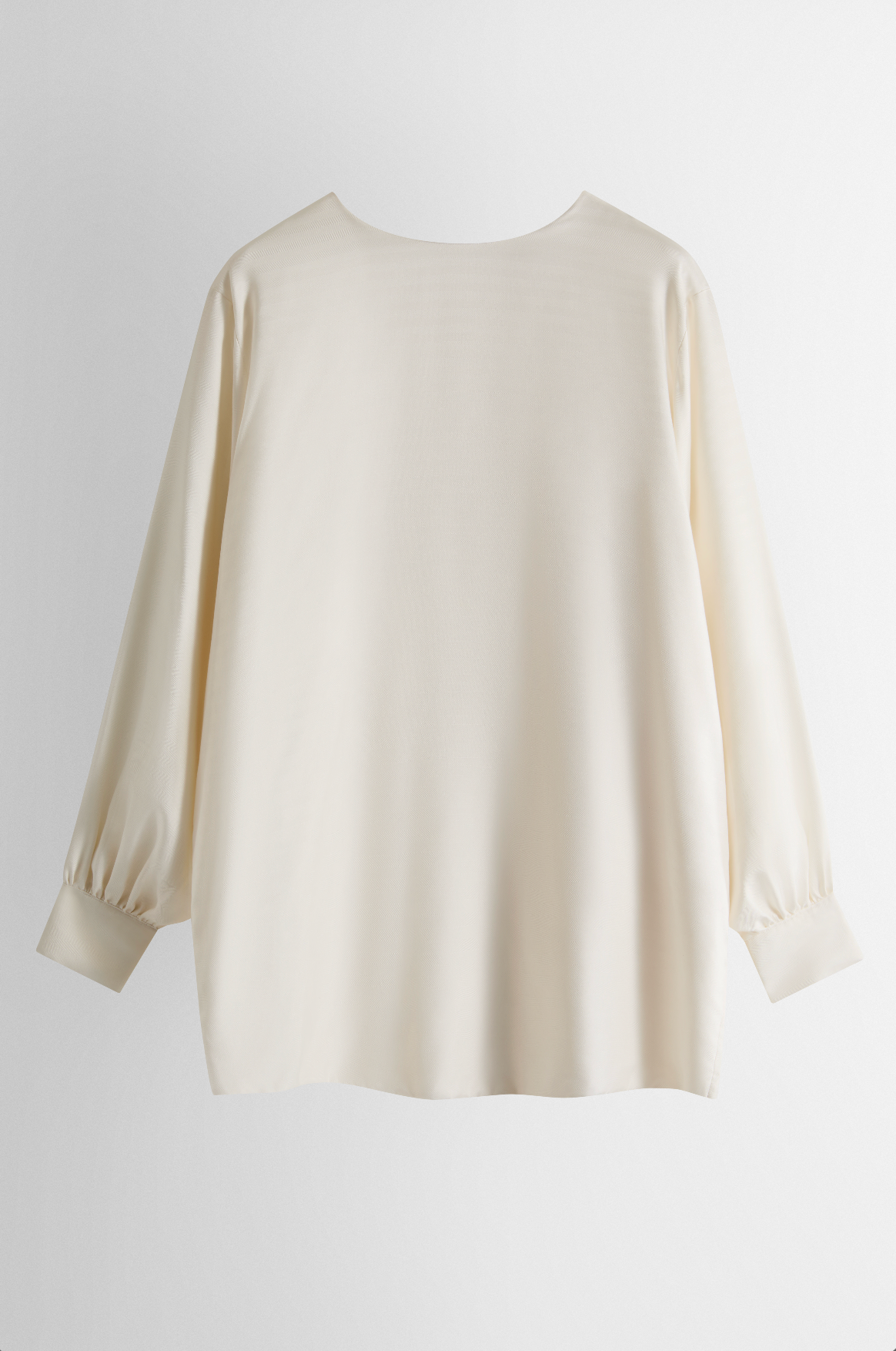 Preclothed silk blouse