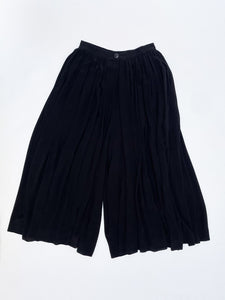 Balmain silk pleated skirt