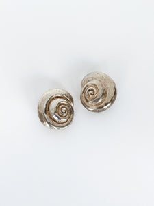 Metal clip earrings