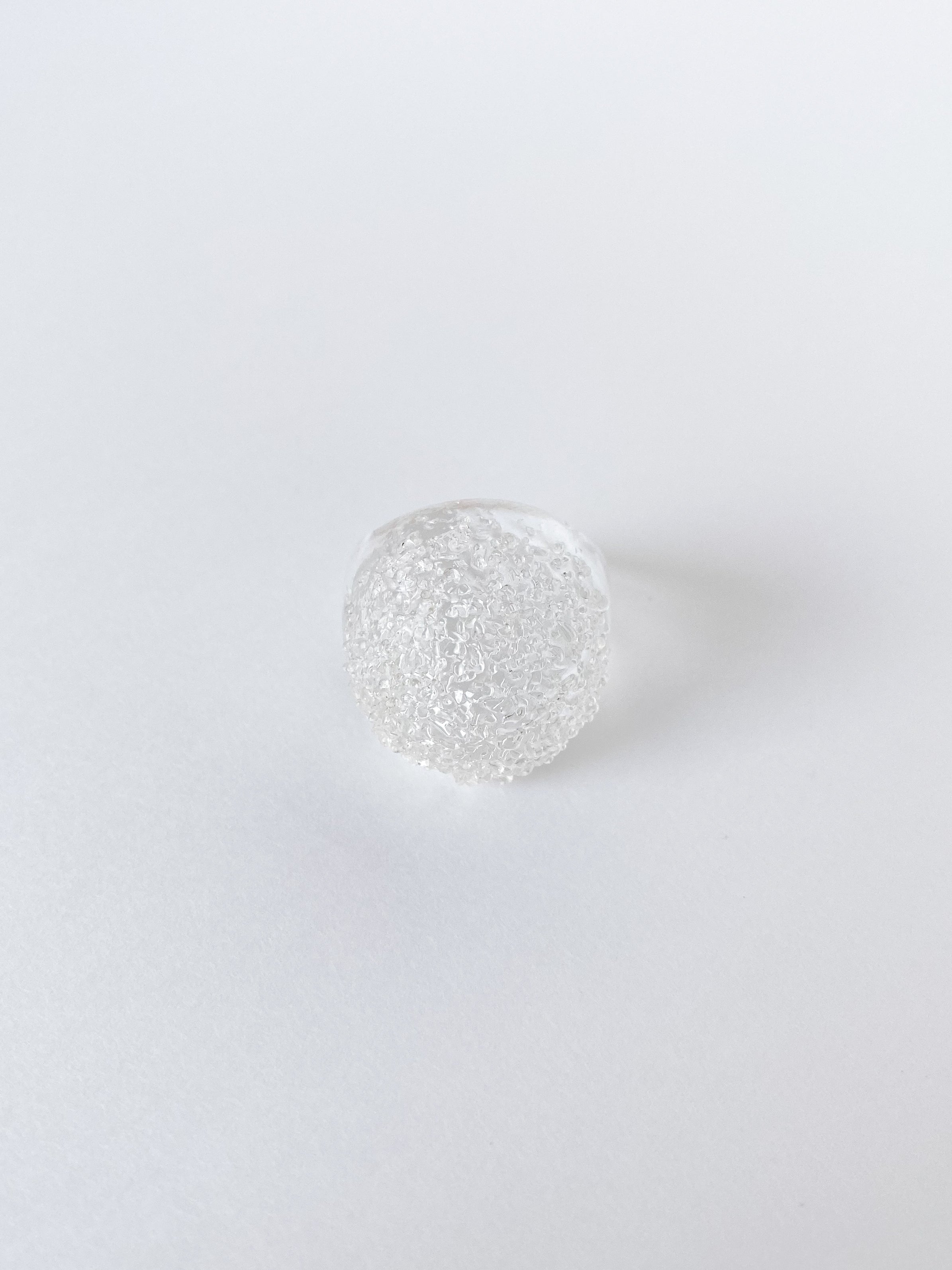 Glass donut ring / 59