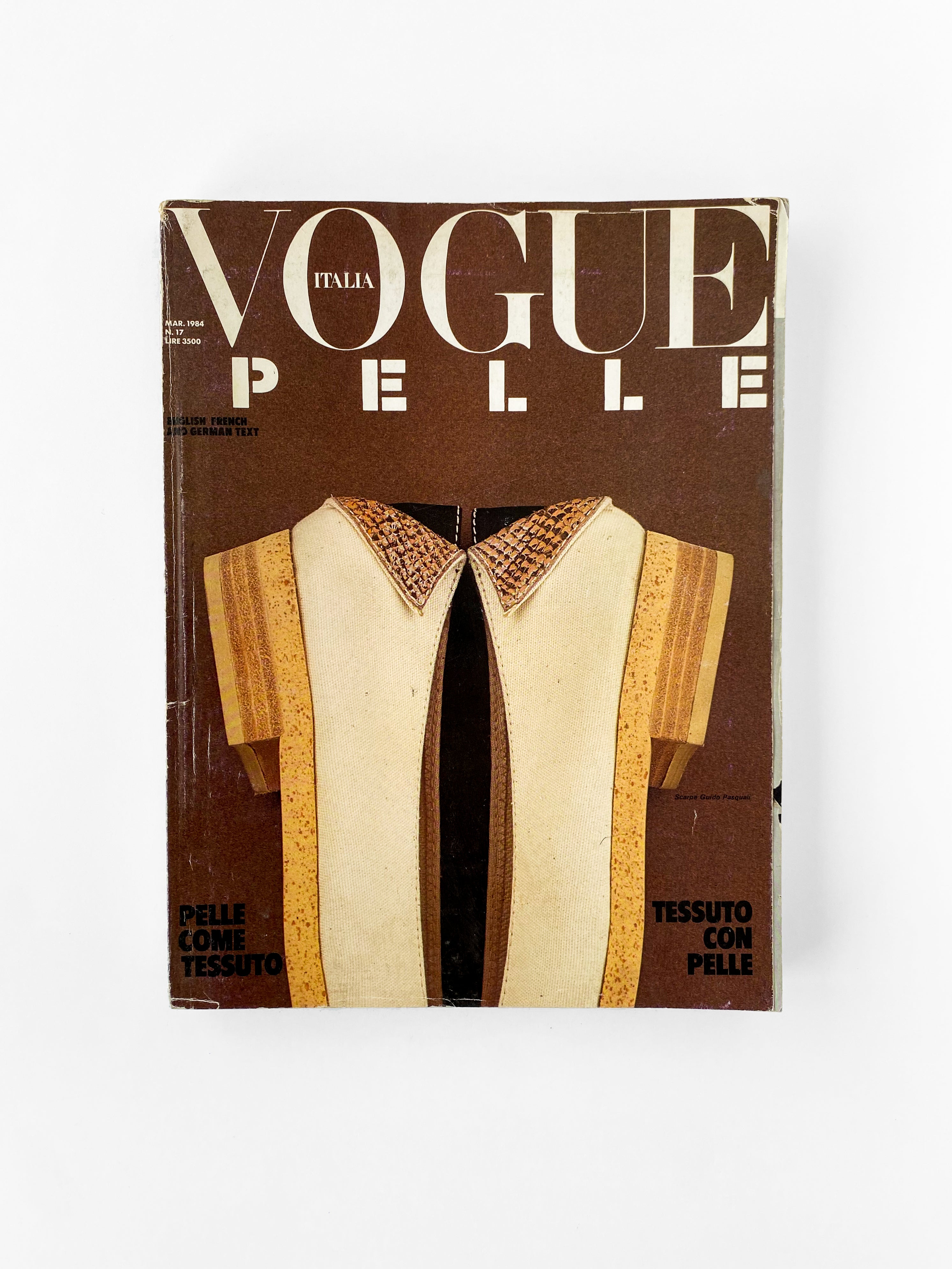 Vogue Italia Pelle N°17, March 1984