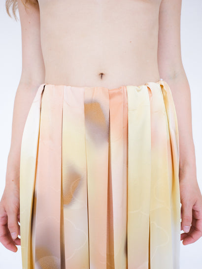 S/S 2018 Céline silk pleated skirt