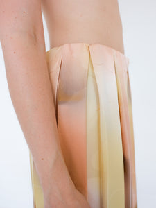 S/S 2018 Céline silk pleated skirt