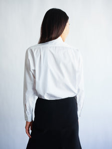 Vintage shirt with wide collar