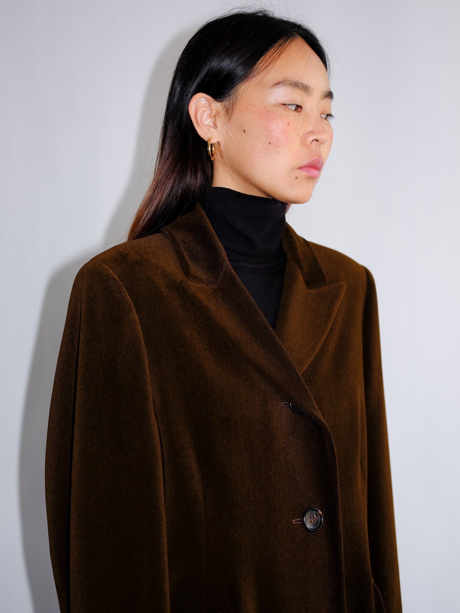Jil Sander velvet coat