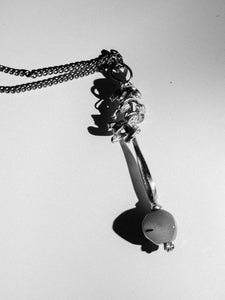 Gold metal pendant