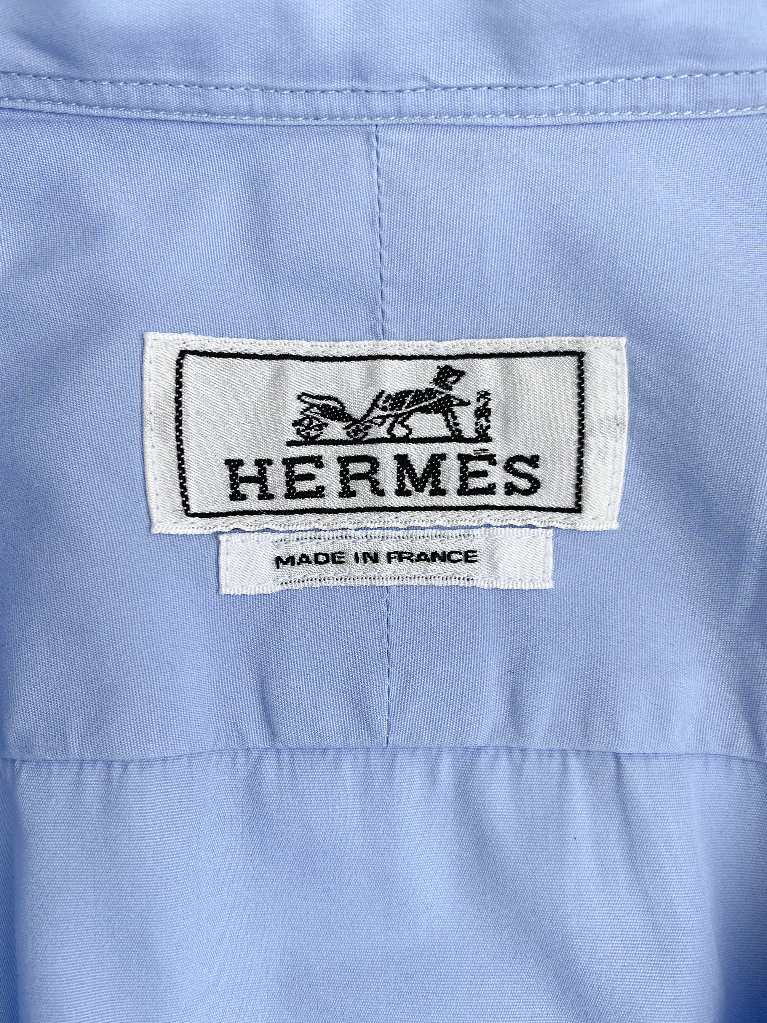 90's Hermès cotton shirt