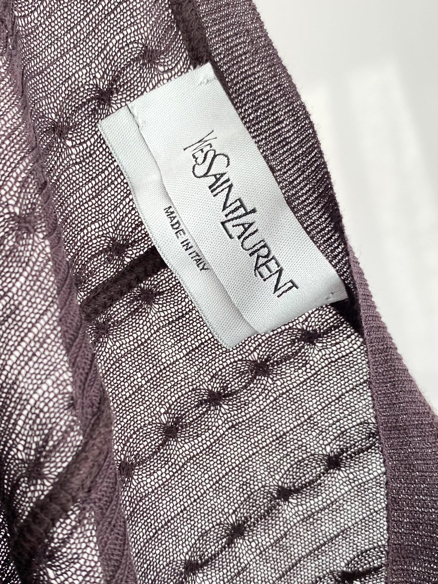 Yves Saint Laurent silk top