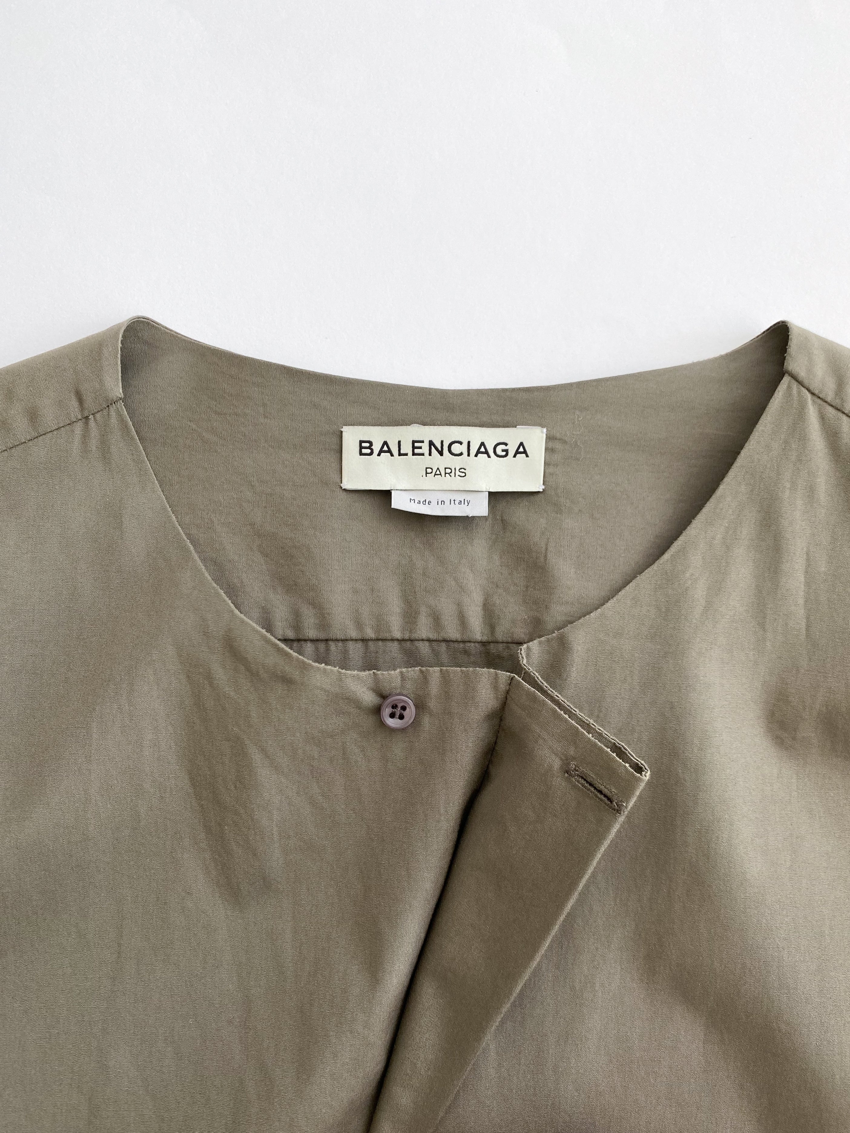 Balenciaga cotton blouse